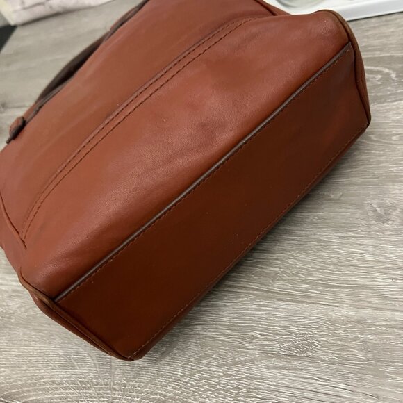 Coach Legacy Mini Tanner 2Way Brown Leather Bag Style 48894 Rare - Picture 5 of 6